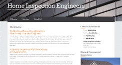 Desktop Screenshot of homeinspectionengineers.net